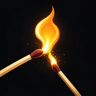 Pass the Flame logo